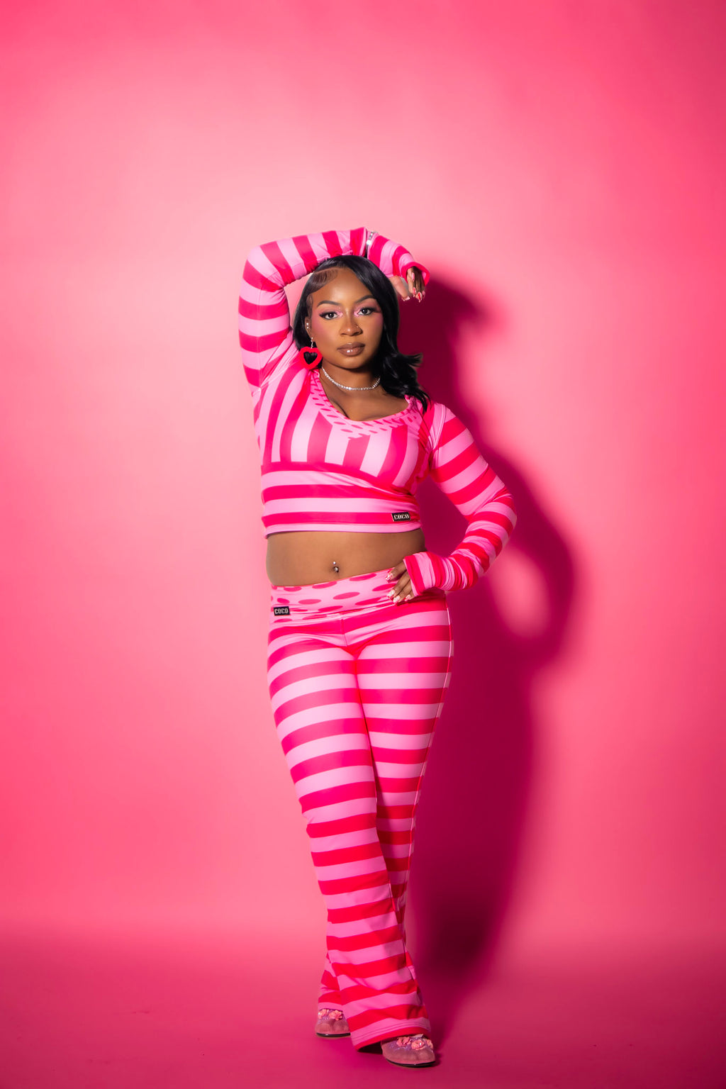 Wrapped in stripes set